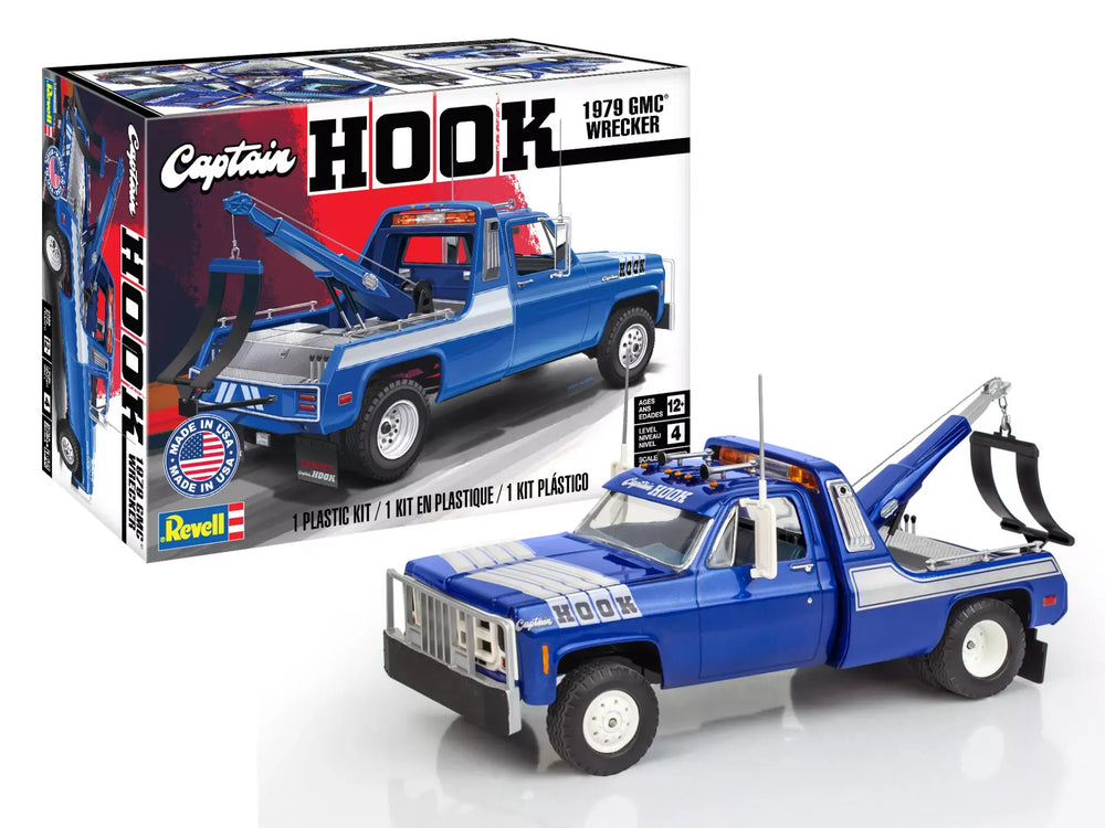 Revell Captain Hook 1979 GMC Wrecker 1:25 Scale Model Kit