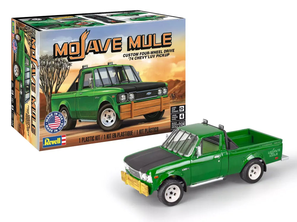 Revell 1974 Chevy Luv Pickup Mojave Mule 1:24 Scale Model Kit