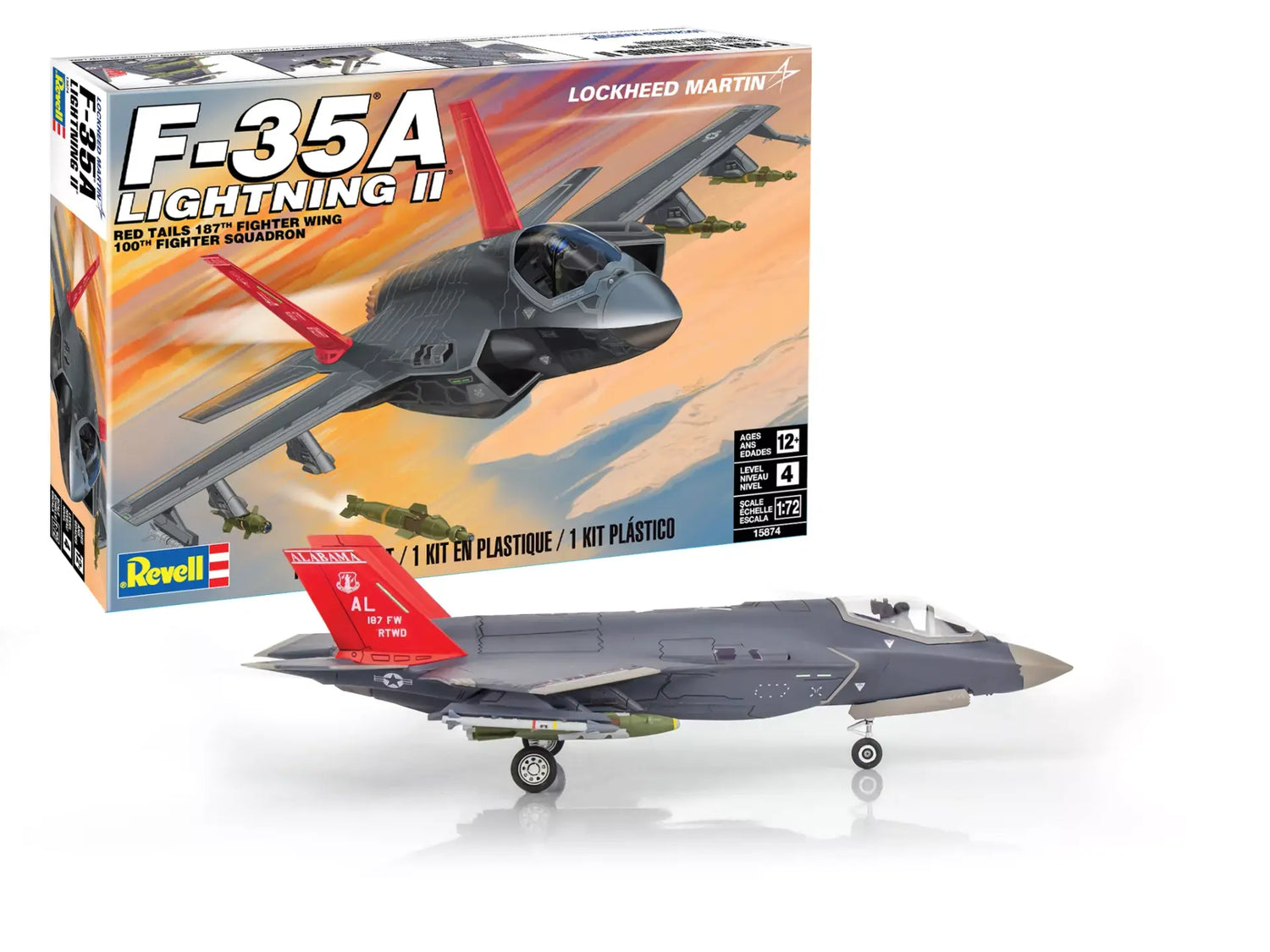 Revell Lockheed Martin F-35A Lightning II 1:72 Scale Model Kit