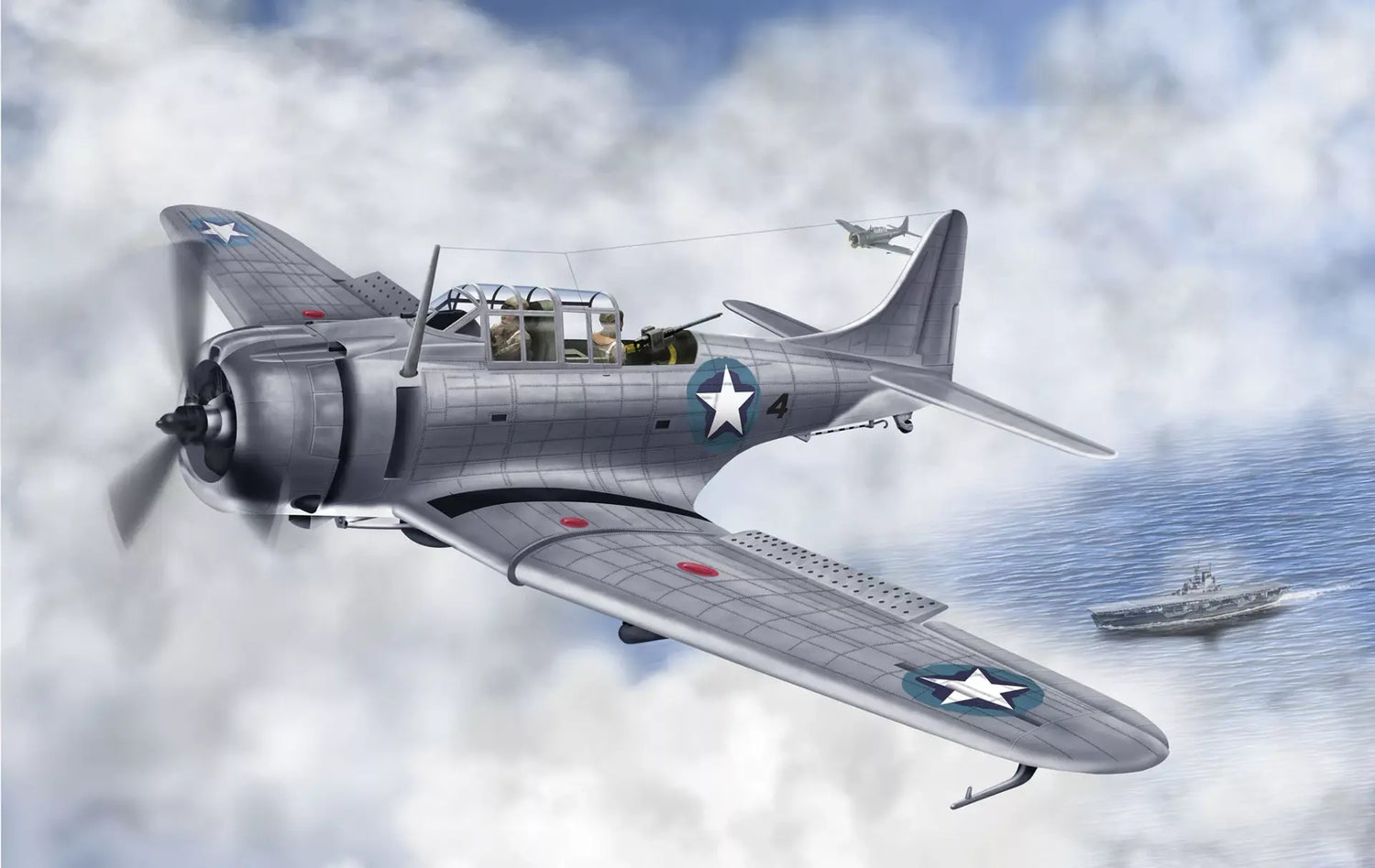 Revell SBD Dauntless 1:48 Scale Model Kit