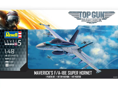 Revell F/A-18E Super Hornet Top Gun Maverick 1:48 Scale Model Kit