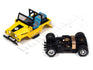 Auto World Xtraction 1979 Jeep CJ-7 (yellow) HO Scale Slot Car - Auto World Store