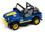 Auto World Xtraction 1979 Jeep CJ-7 (blue) HO Scale Slot Car