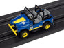 Auto World Xtraction 1979 Jeep CJ-7 (blue) HO Scale Slot Car