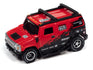 Auto World Xtraction 2005 Hummer H2 (red) HO Scale Slot Car
