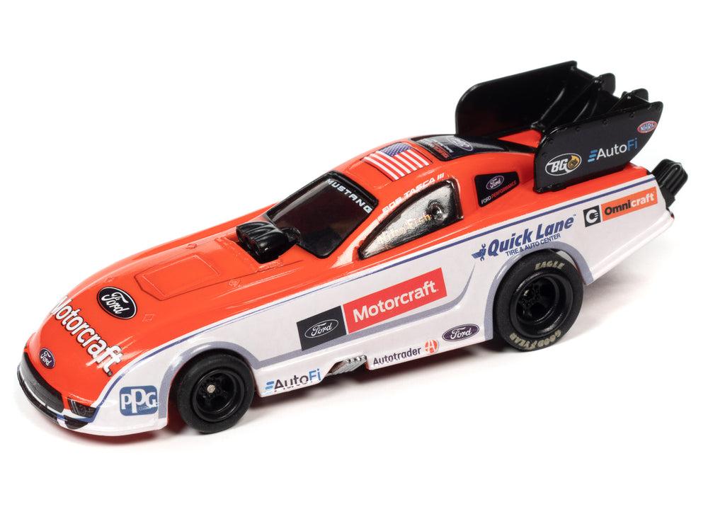 Auto World 4Gear Bob Tasca III - Ford Motorcraft 2022 Ford Mustang GT Funny Car HO Scale Slot Car