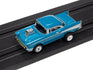 Auto World Thunderjet 1957 Chevrolet Bel Air Street Rod w/Blower (Blue) HO Scale Slot Car