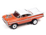 Auto World Thunderjet 1959 Chevrolet Impala Street Rod w/Blower (Orange) HO Scale Slot Car