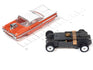 Auto World Thunderjet 1959 Chevrolet Impala Street Rod w/Blower (Orange) HO Scale Slot Car