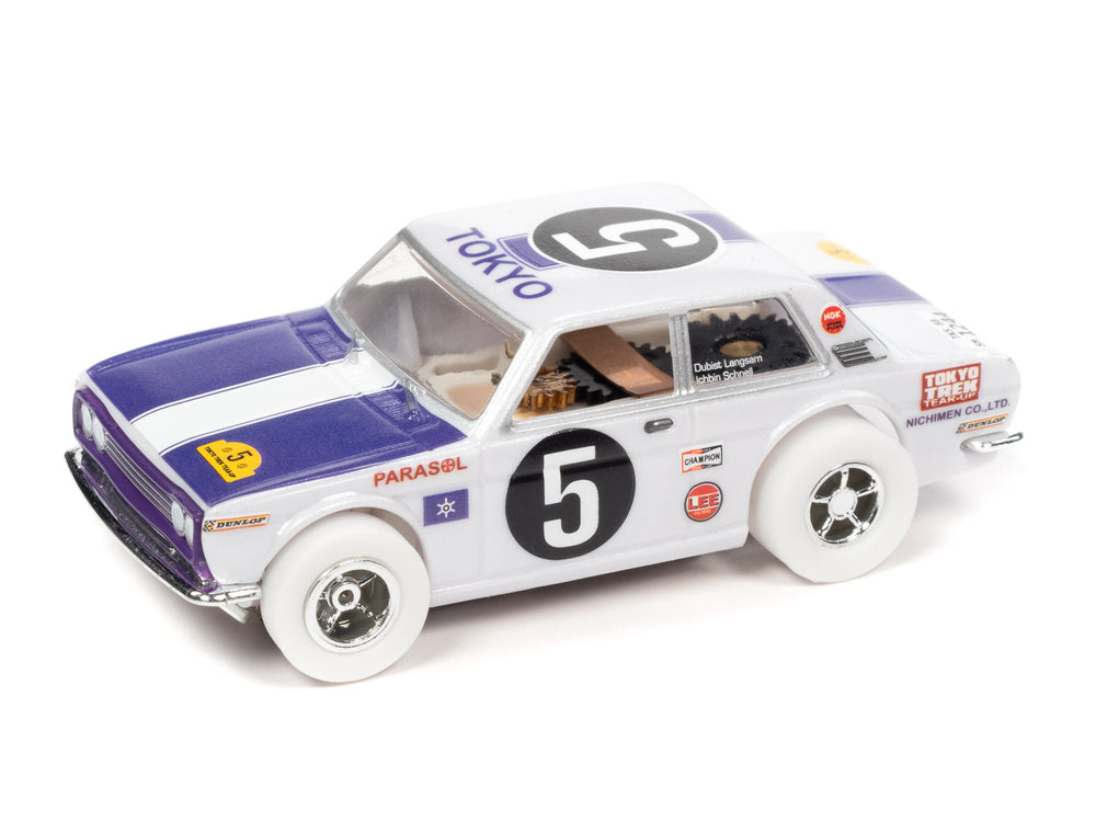 Auto World Xtraction 1970 Datsun 510 (iWheels) HO Slot Car