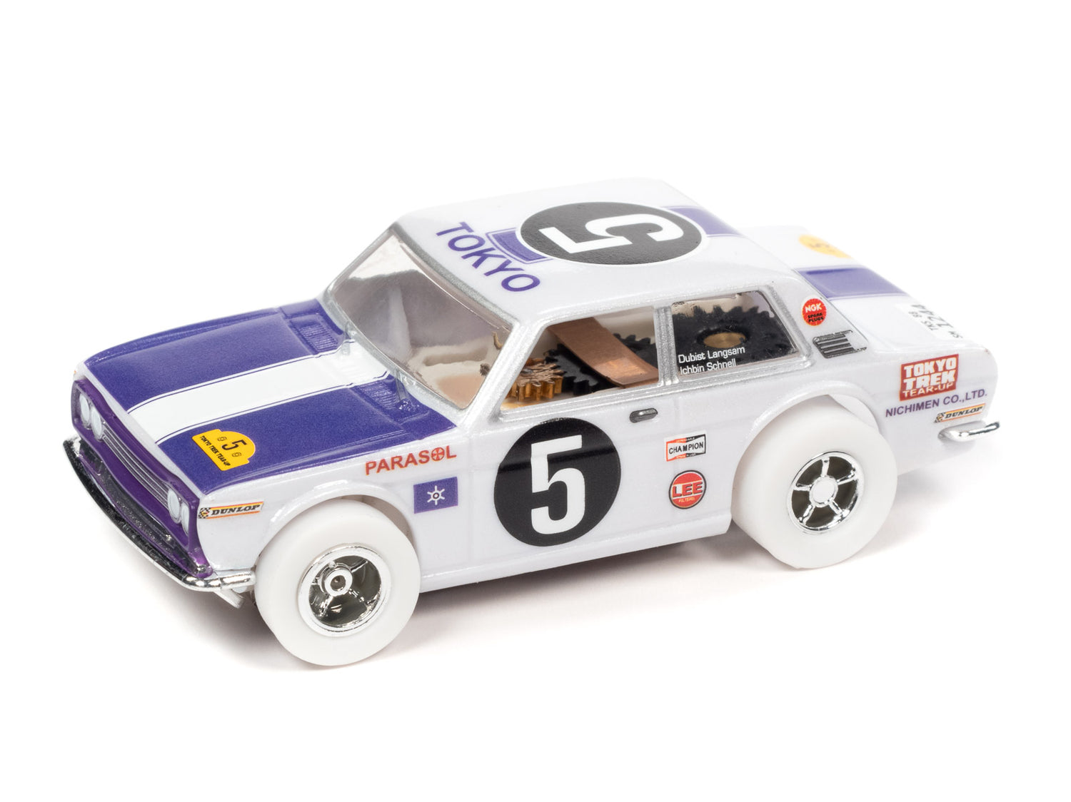 Auto World Xtraction 1970 Datsun 510 (iWheels) HO Slot Car