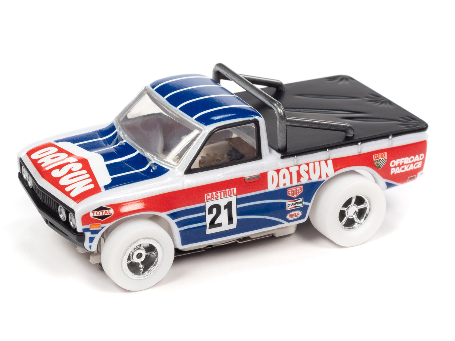Auto World Xtraction 1975 Datsun 620 Pickup Truck (iWheels) HO Slot Car