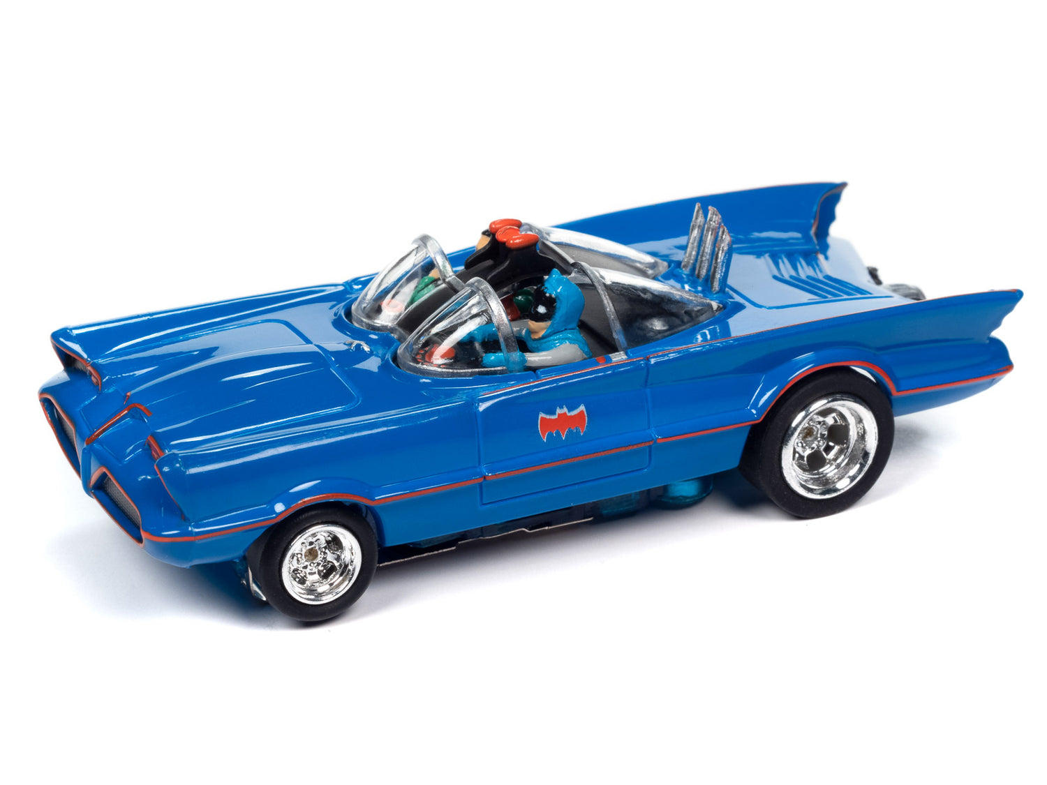 Auto World 4Gear 1966 TV Series Batmobile (Blue) HO Scale Slot Car