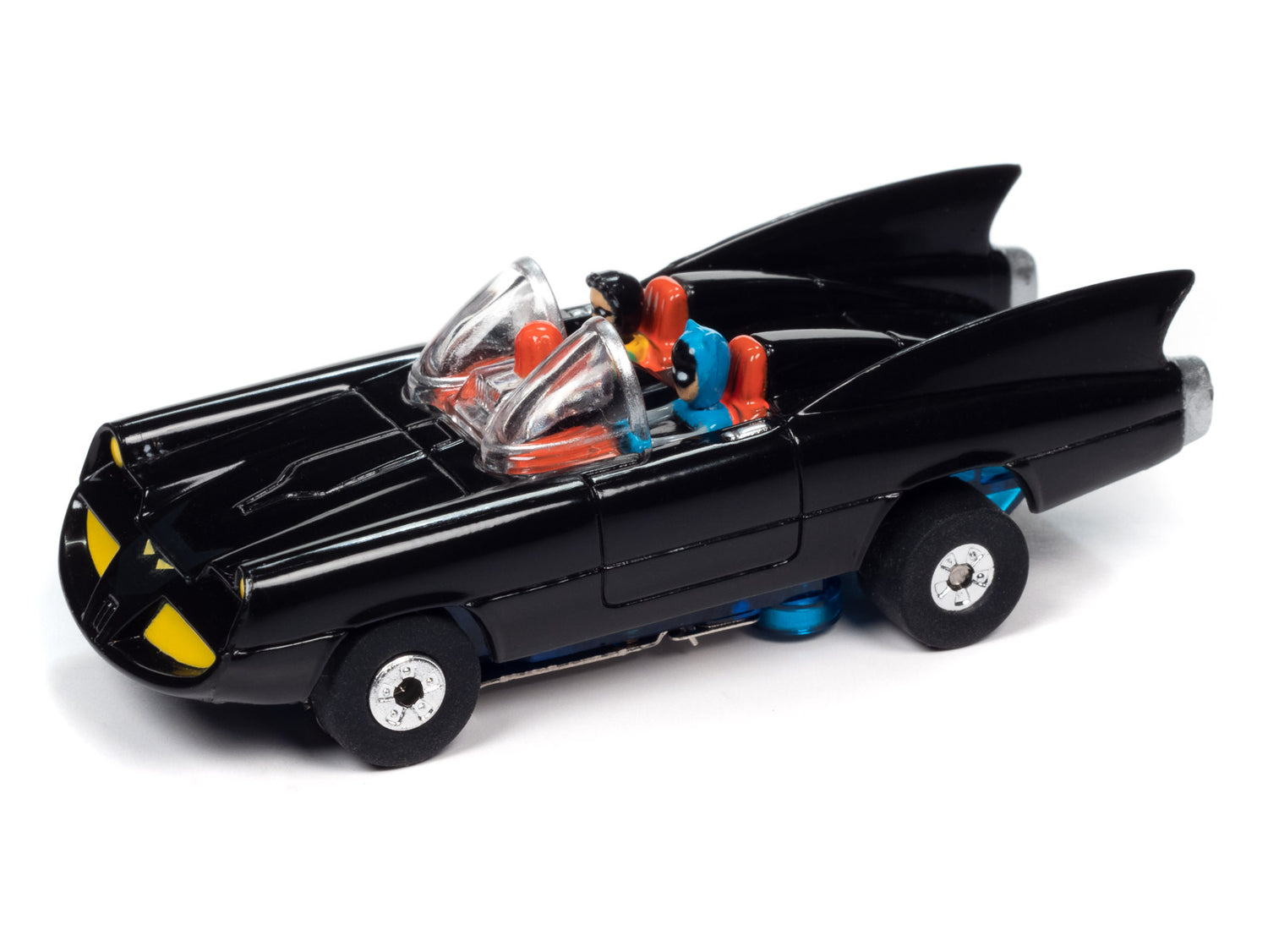 Auto World Thunderjet Comic Book 1968 Batmobile (Black) HO Scale Slot Car
