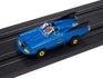 Auto World Thunderjet Comic Book 1968 Batmobile (Blue) HO Scale Slot Car