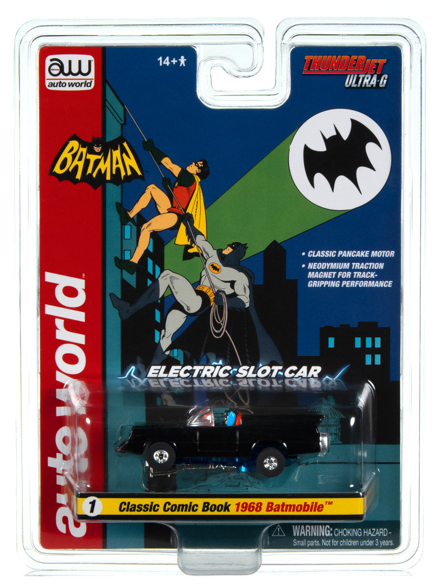 ショップレビュー ランキング Thunderjet World Auto Comic HO (Black) Batmobile 1968 Book ミニカー