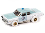 Auto World Xtraction 1974 Dodge Monaco Massachusetts State Police (iWheels) HO Scale Slot Car