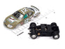 Auto World Super III 2008 Dodge Charger Stock Car (Gold) HO Scale Slot Car