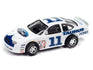 Auto World Super III 2008 Ford Taurus Stock Car (White) HO Scale Slot Car