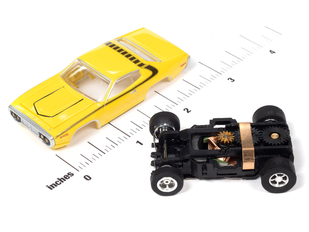 Auto World Xtraction 1971 Plymouth Satellite HO Scale Slot Car - Auto World Store