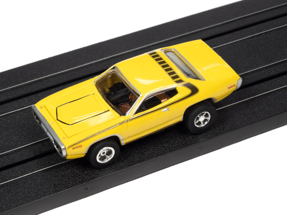 Auto World Xtraction 1971 Plymouth Satellite HO Scale Slot Car