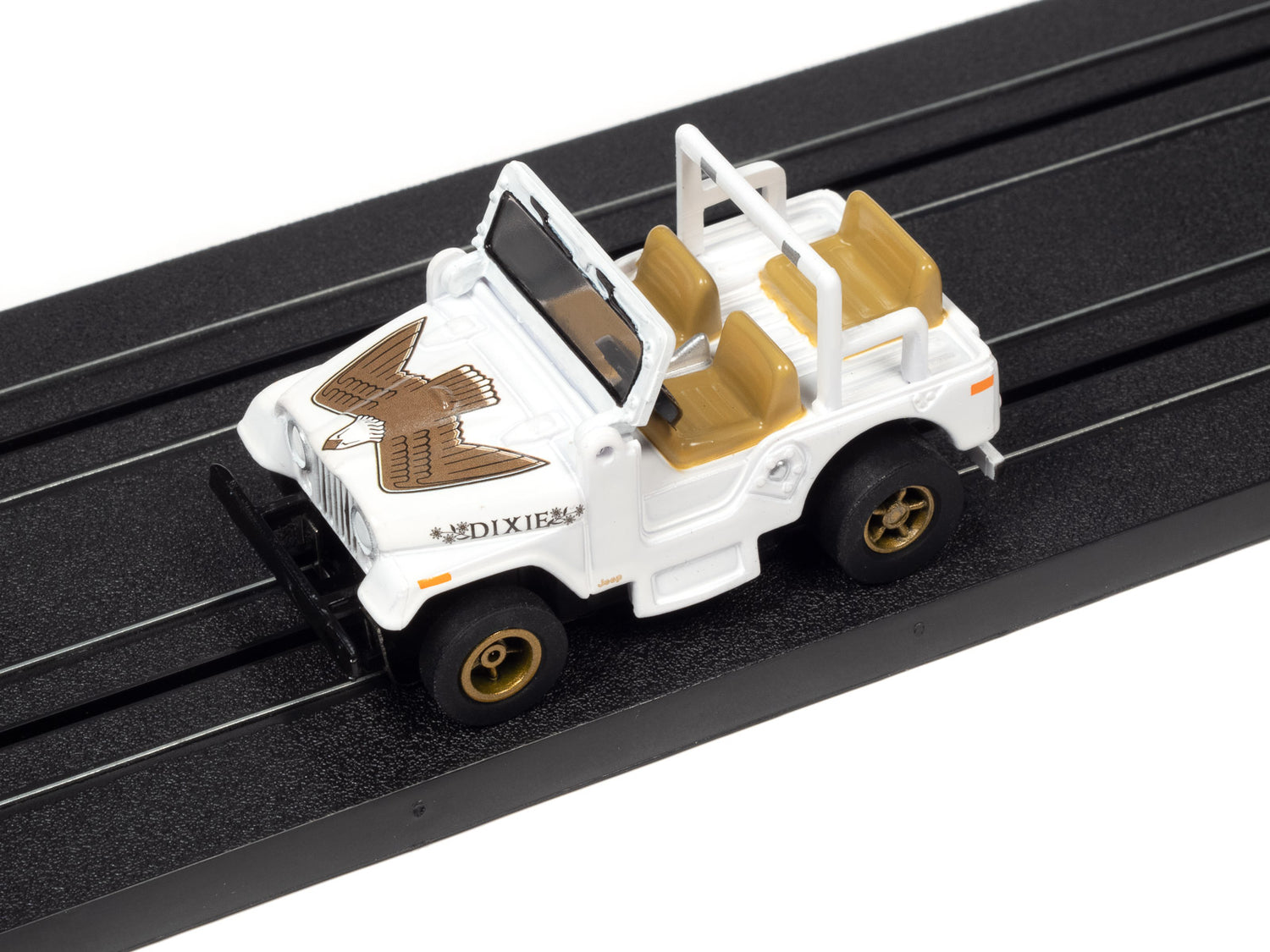 Auto World Xtraction Jeep CJ-5 HO Scale Slot Car