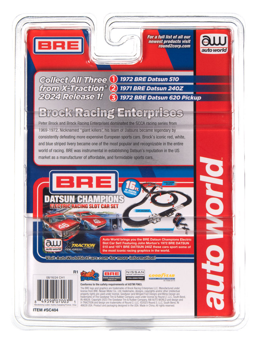 Auto World Xtraction BRE 1971 Datsun 240Z HO Scale Slot Car
