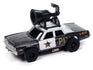 Auto World Xtraction Blues Brothers 1974 Dodge Monaco w/Speaker HO Scale Slot Car