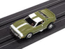 "PRE-ORDER" Auto World Xtraction 1971 AMC Javelin (Green & White) HO Scale Slot Car (DUE MAY 2025)