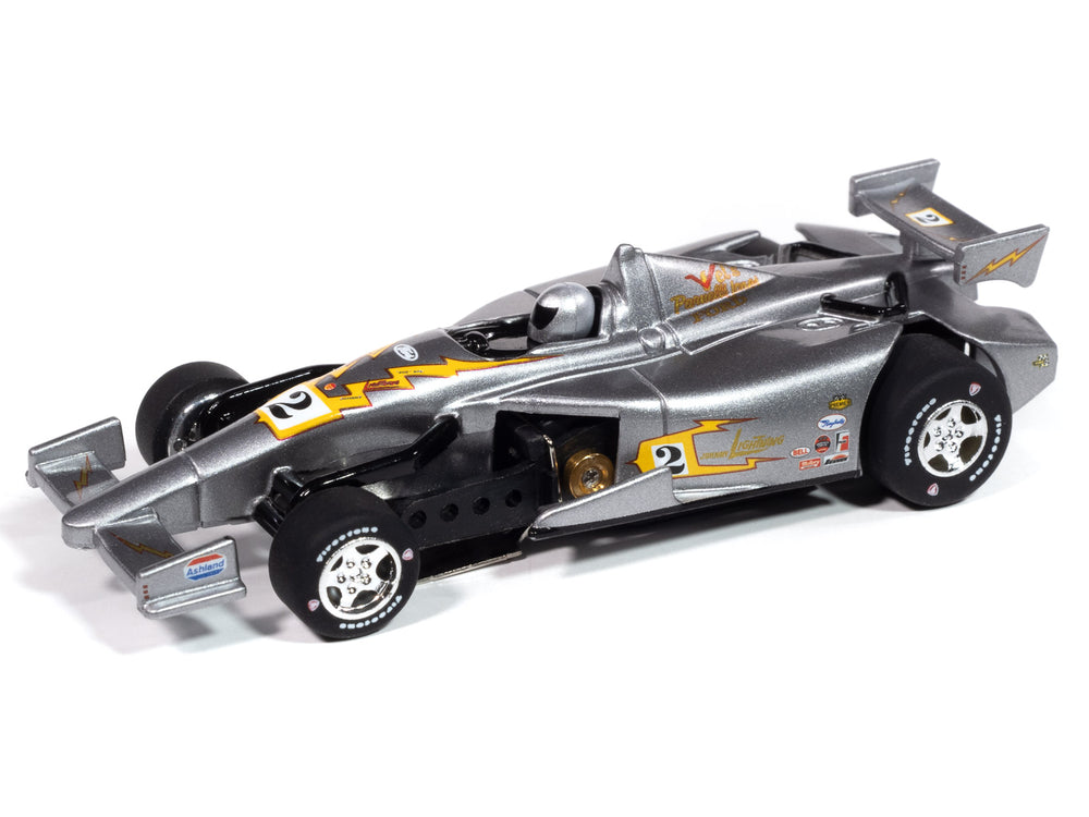 Auto World Super III 2014 Indy Car Johnny Lightning Special #2 (Gray) HO Scale Slot Car