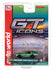 Auto World Thunderjet 1965 Shelby Cobra Daytona Coupe (Metallic Green) HO Scale Slot Car