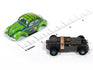 "PRE-ORDER" Auto World Thunderjet 1966 Volkswagen Beetle Turtle Wax (Two Tone Green) HO Scale Slot Car (DUE AUGUST 2025)