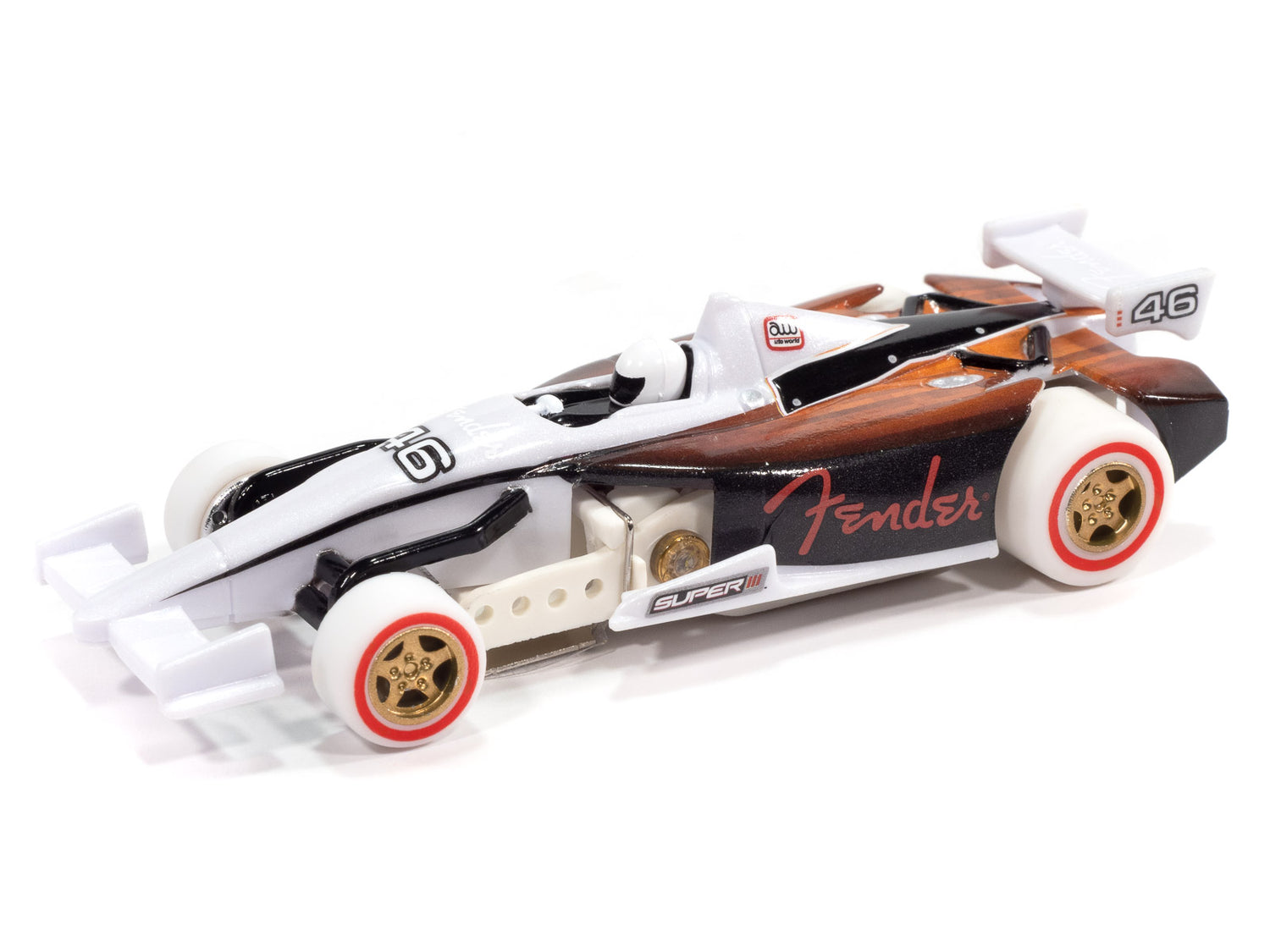Auto World Super III Indy Car Fender (iWheels) HO Scale Slot Car - Auto World Store