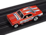 "PRE-ORDER" Auto World 4Gear 1972 Plymouth Duster High Octane FC (Orange, White & Gold) HO Scale Slot Car (DUE OCTOBER 2025)