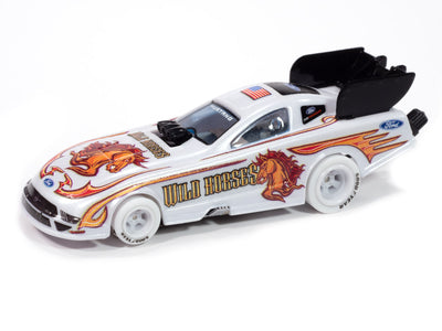 Auto World 4Gear 2022 Ford Mustang GT Wild Horses FC (iWheels) HO Scale Slot Car