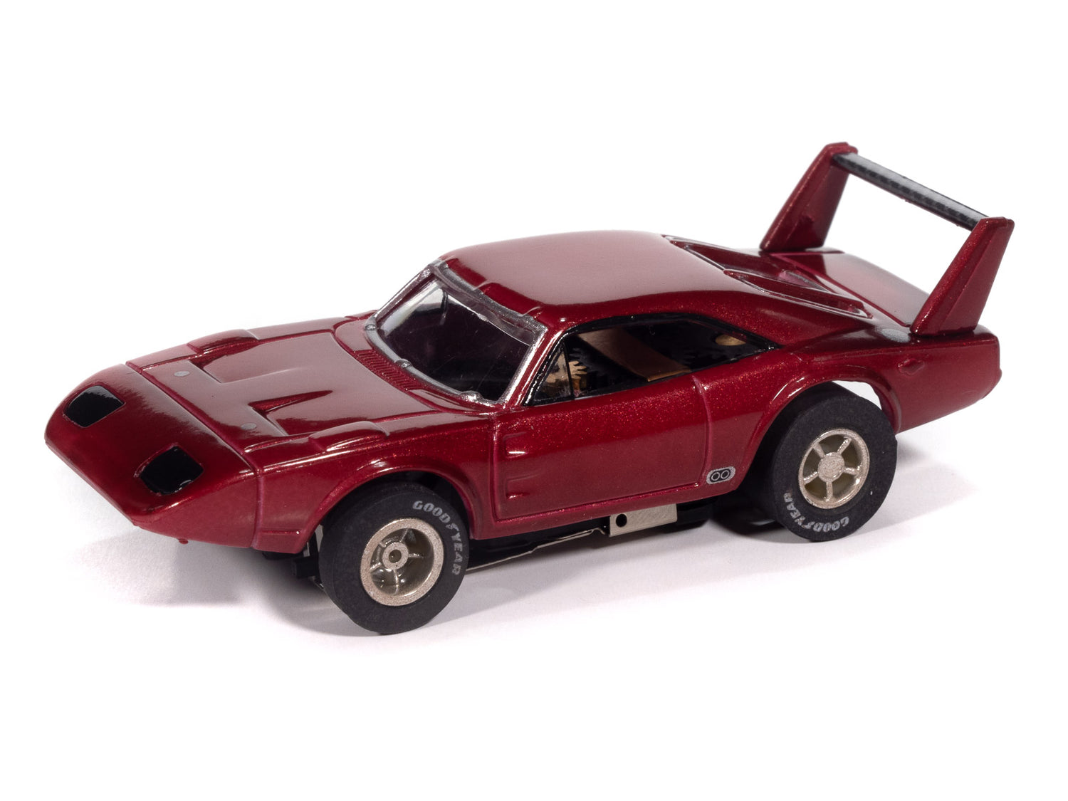"PRE-ORDER" Auto World Xtraction 1969 Dodge Daytona Mystery Matinee (Red) HO Scale Slot Car (DUE MARCH 2026) - Auto World Store