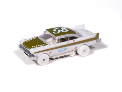 Auto World Thunderjet 1958 Plymouth Fury (iWheels) HO Scale Slot Car
