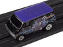 "PRE-ORDER" Auto World 4Gear 4Gear 1973 Dodge Van Fender Version A (Black & Purple w/Wizard Graphics) HO Scale Slot Car (DUE OCTOBER 2026)