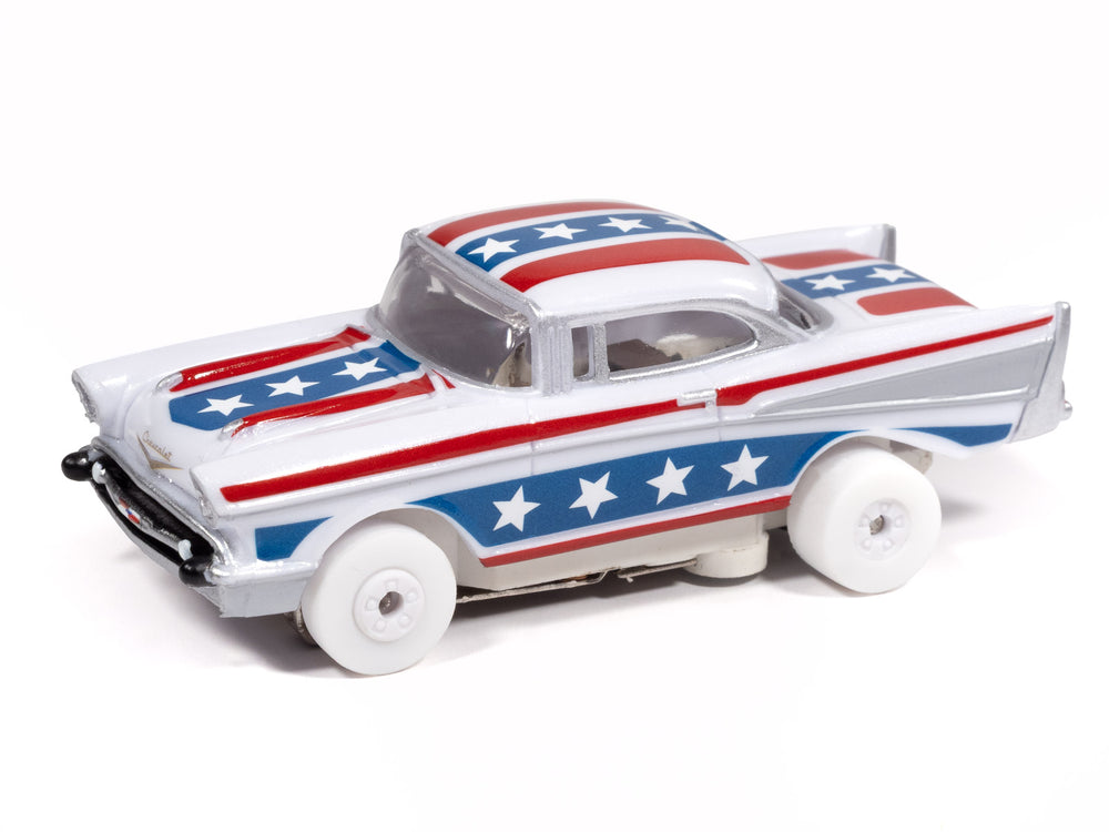 Auto World Thunderjet 1957 Chevy Bel Air (iWheels) HO Scale Slot Car