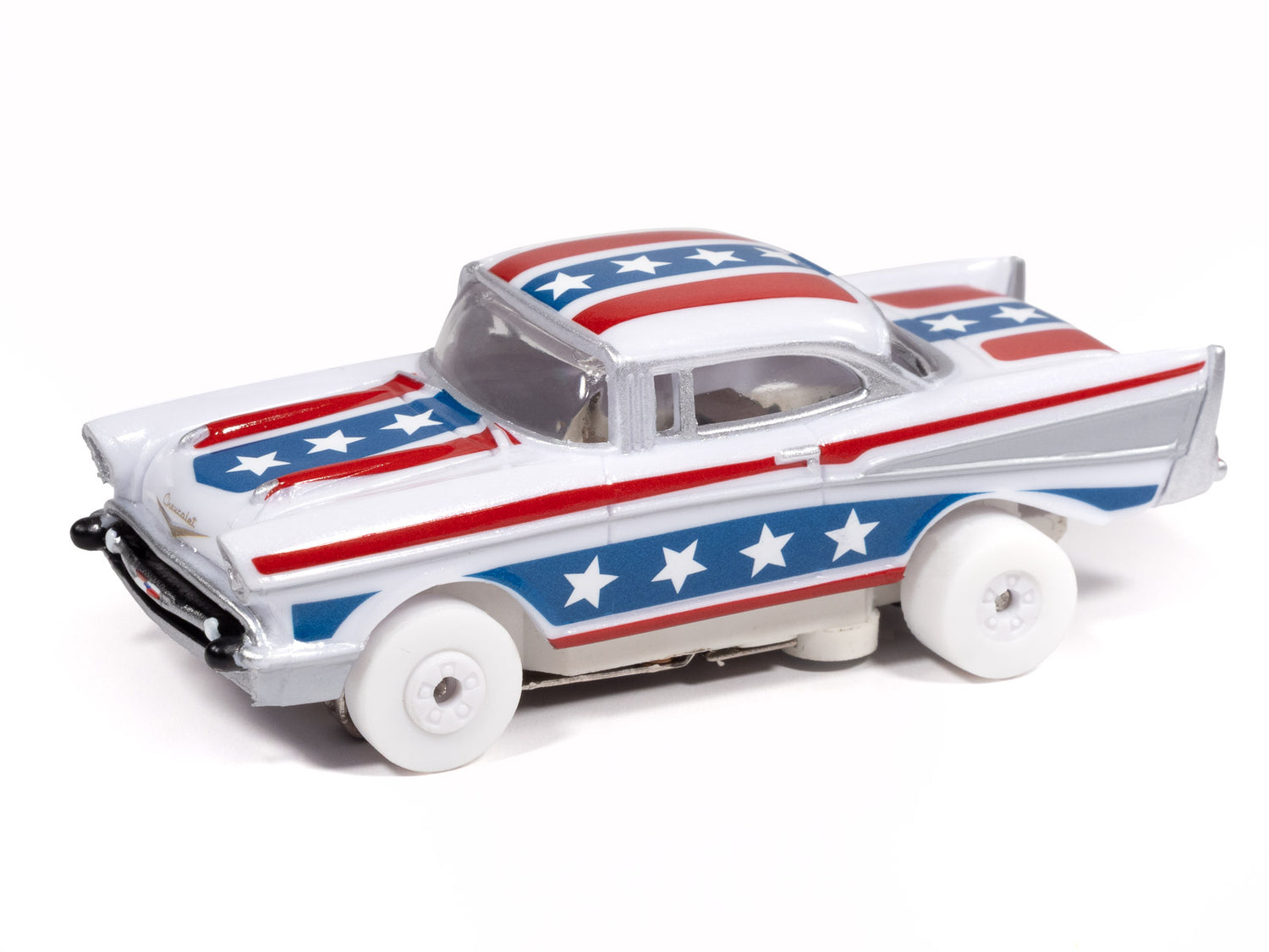 Auto World Thunderjet 1957 Chevy Bel Air (iWheels) HO Scale Slot Car