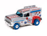 Auto World Thunderjet Ice Cream Truck Version B (Silver, White, Red & Blue) HO Scale Slot Car