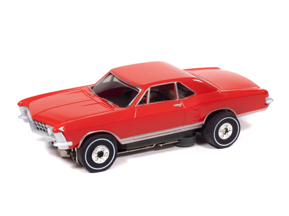 "PRE-ORDER" Auto World Thunderjet 1963 Buick Riviera (Cherry) HO Scale Slot Car (DUE AUGUST 2026)