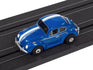 "PRE-ORDER" Auto World Thunderjet 1966 Volkswagen Beetle (Blue) HO Scale Slot Car (DUE AUGUST 2026)