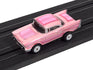"PRE-ORDER" Auto World Thunderjet 1957 Chevrolet Bel Air Lowrider Version B (Pink) HO Scale Slot Car (DUE OCTOBER 2026)