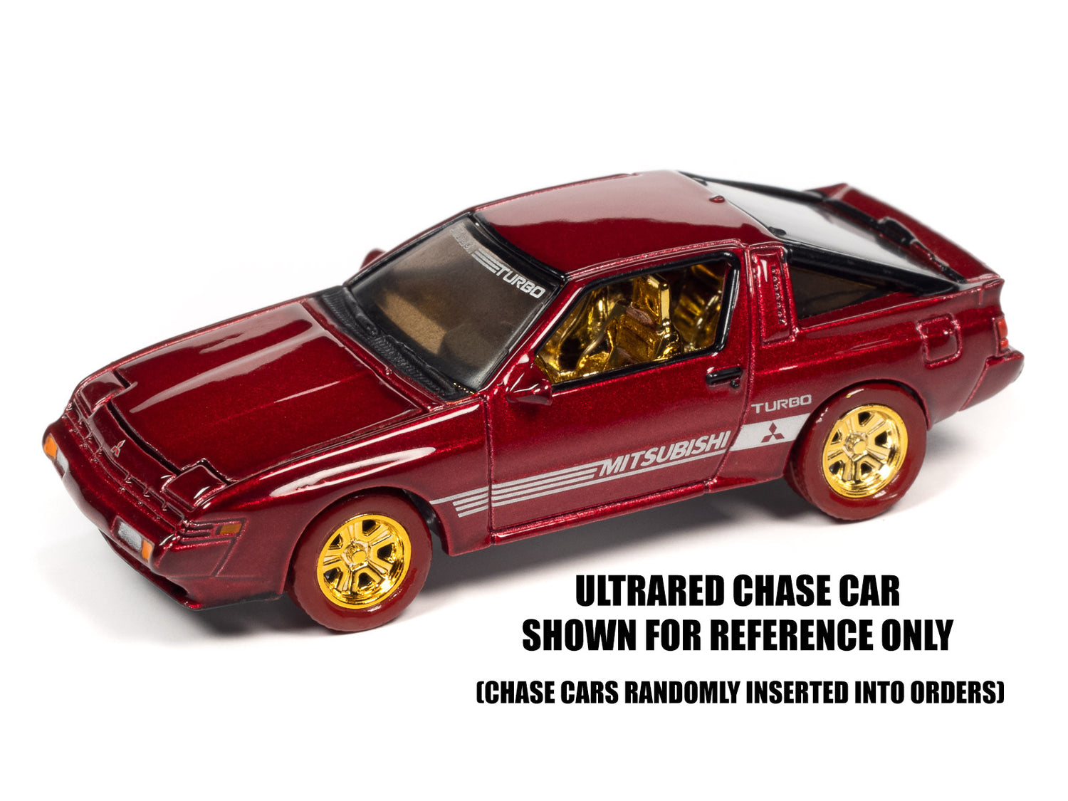 Auto World 1986 Mitsubishi Starion (AW Exclusive) 1:64 Scale Diecast