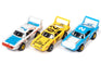 Auto World Xtraction 1970 Plymouth Superbird (3 Car Set) (AW Exclusive) Slot Cars HO Scale
