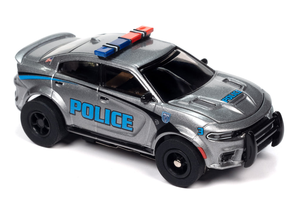 Auto World Xtraction 2021 Dodge Hellcat Police Car (AW Exclusive) HO Scale