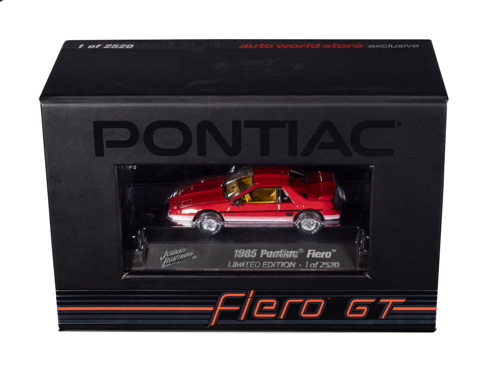 "PRE-ORDER" Johnny Lightning 1984 Fiero (Auto World Store Exclusive) 1:64 Diecast (DUE APRIL 2026)
