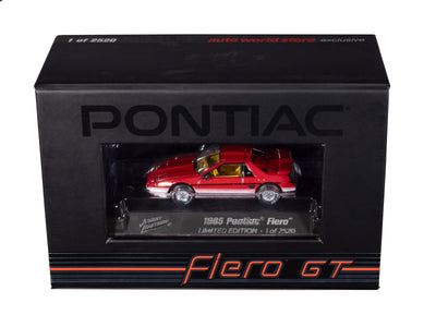 "PRE-ORDER" Johnny Lightning 1984 Fiero (Auto World Store Exclusive) 1:64 Diecast (DUE APRIL 2026)