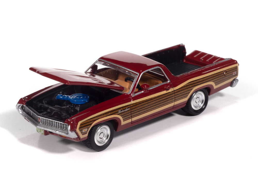 "PRE-ORDER" Johnny Lightning 1970 Ford Ranchero Squire (Auto World Store Exclusive) 1:64 Diecast (DUE APRIL 2026)